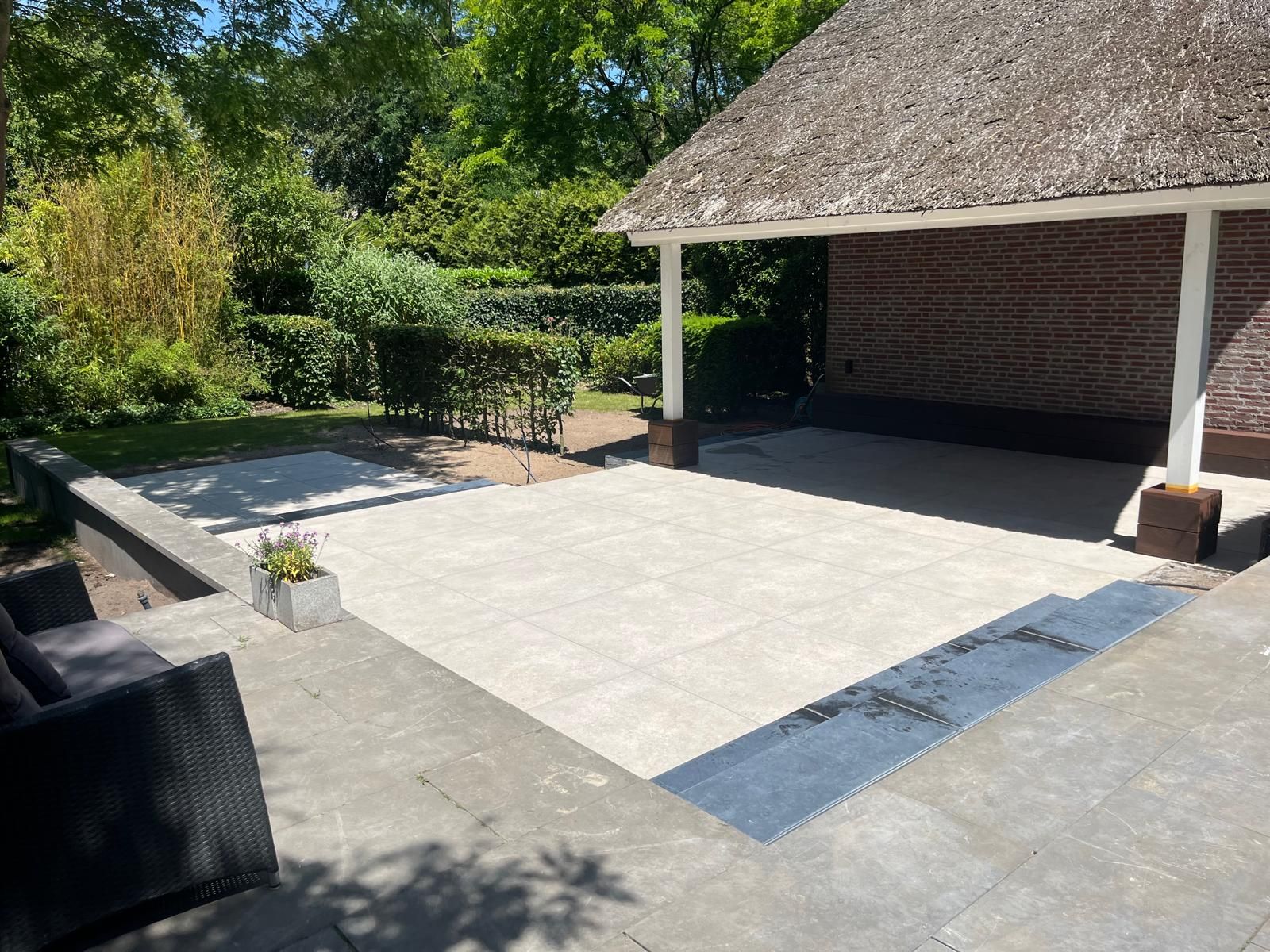 Van vijver naar terras