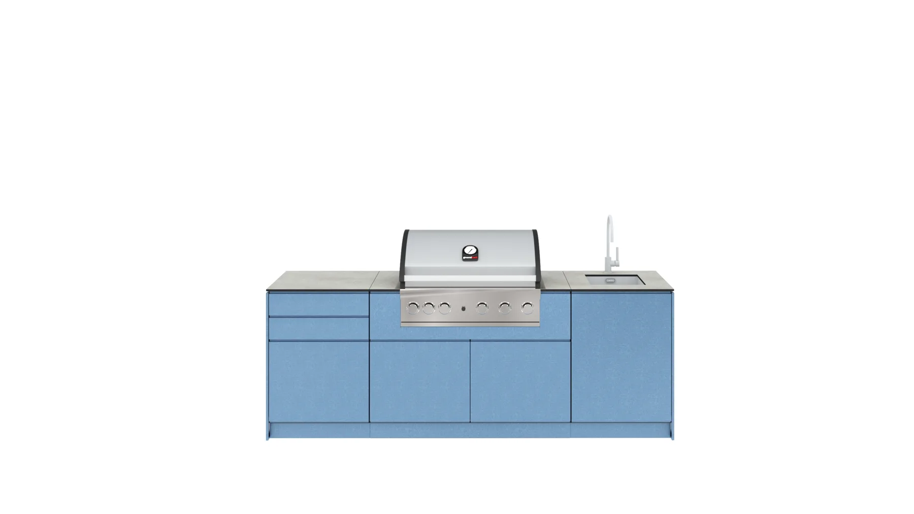 Eiland Poedercoating Azzurro 3603